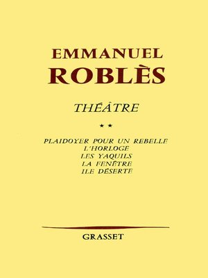cover image of Théâtre, tome 2
